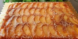 طرز تهیه کیک سیب کاراملی